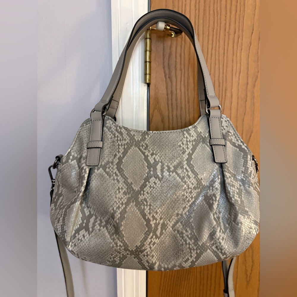 Simply Vera Vera Wang Gray Python Snakeskin Print… - image 8